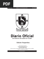 Diario Oficial: Edición Vespertina