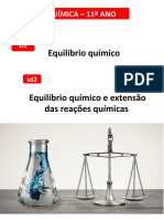 Química - 11º Ano: Equilíbrio Químico