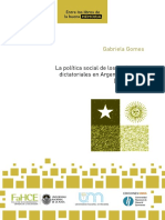 La Politica Social de Los Regimenes Dict