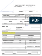 Solicitud de Credito NUEVO