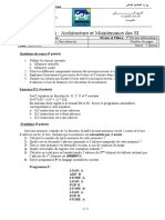 Examen Architecture 2008