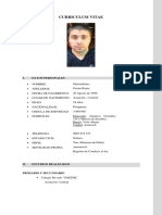 Curriculum Vitae: I. Datos Personales