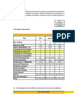 B) Una Estrategia de Nivel Con Faltante Con Inventario Cero en El Mes de Septiembre