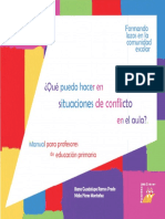 Que Puedo Hacer en Situaciones de Conflicto en El Aula