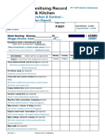 F3001a Cleaning & Sanitising Record-Toilets and Kitchens - ADMIN Issue7 (Catatan Pembersihan & Sanitasi - Toilet Dan Dapur - ADMIN)