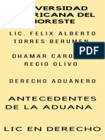 Lic. Felix Alberto Torres Berumen Dhamar Carolina Recio Olivo