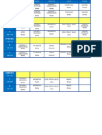 Horario 1a