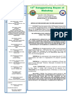 SB Appropriation Ordinance 2022-104 (SB 1)