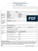 Motor OD Claim Form: United India Insurance Company Limited