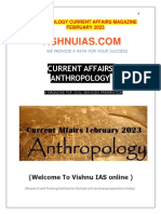 Anthropology Feb 2023