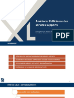 Améliorer L'efficience Des Services Supports