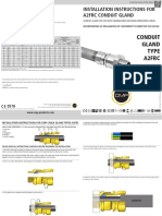 Installation Instructions For A2Frc Conduit Gland