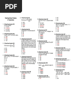 Past Board Exam (Trigonometry)