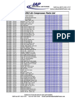 Sullair Air Compressor Parts Catalog