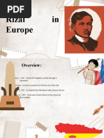 Rizal in Europe