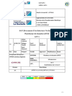 DAT (Document D'architecture Technique) Plateforme de Données LRTZC Lot 1