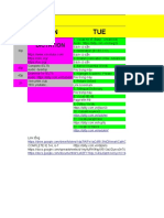 Study Schedule MON TUE: Dictation