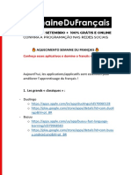 Aquecimento Semaine Du Français: Conheça Esses Aplicativos e Domine o Francês Mais Rapido