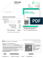 Your February 2023 Bill: $80.29 $84.60 Summary of Current Charges