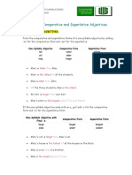 Forming Comparative and Superlative Adjectives: Comparatives and Superlativres Grammar