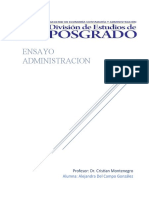 Ensayo Administracion Publica