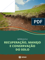 Recuperação, Manejo E Conservação Do Solo: Módulo 4