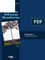 Especies Arboreas Brasileiras Vol 3 Vinhatico