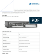 Asr1002 X Aggregation Service Router