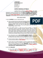 Contrato Individual de Trabajo: Asesor Comercial