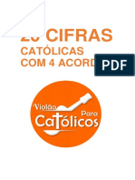 20 Cifras Católicas Com 4 Acordes