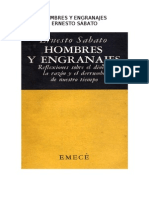 Ernesto Sabato Hombres y Engranajes