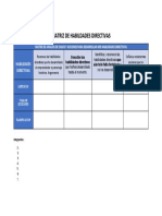 Matriz de Habildades Directivas