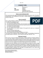 Ivf and Icsi Consent Form