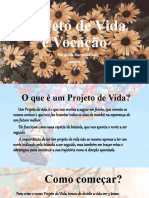 Projeto de Vida e Vocação