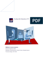 Evaluación Sumativa N°3: MÓDULO: Control de Gestión