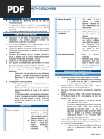 Glucose Methodologies: Objectives