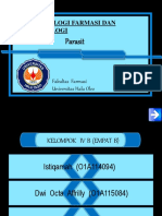 Parasit: Mikrobiologi Farmasi Dan Parasitologi