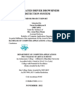 Automated Driver Drowsiness Detection System