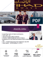 Etihad Airways - Aviation Management PPT by Farzana Shaikh