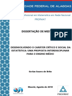 Dissertação de Mestrado: Mestrado Profissional em Matemática em Rede Nacional Profmat