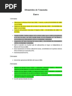 Efemérides de Venezuela Enero