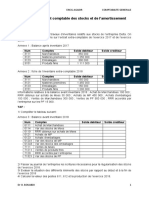 TD 1: Traitement Comptable Des Stocks Et de L'amortissement