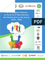 Plan Stratégique National en Santé de La Reproduction Des Adolescents Et Des Jeunes 2018 - 2020