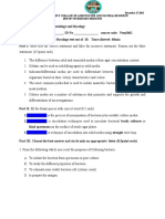 Veterinary Bacteriology Test