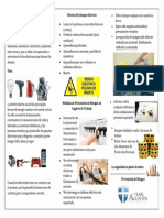 Triptico Electricidad