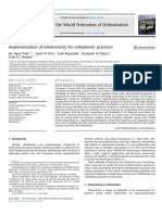 Implementation of Teledentistry For Orthodontic Practices