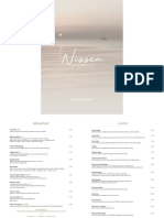 Nisseas Booklet Menu 2023