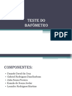 Teste Do Bafometro