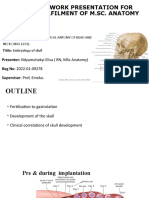 Embryology of Human Skul