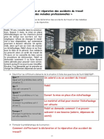 Déclaration Et Réparation Des Accidents Du Travail Et Des Maladies Professionnelles